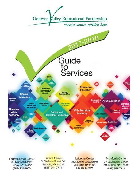 GVEP 2017-2018 Guide to Services